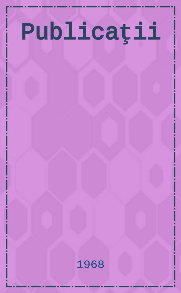 [Publicaţii ]