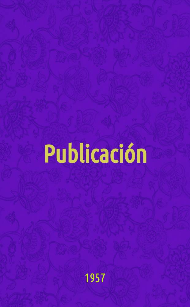 Publicación