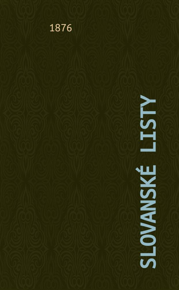 Slovanské listy