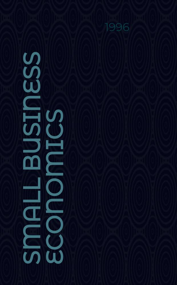 Small business economics : An intern. j
