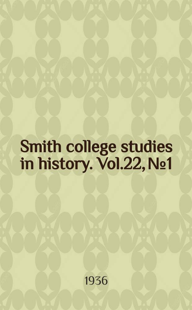 Smith college studies in history. Vol.22, №1/2 : Commentaries of Pius II
