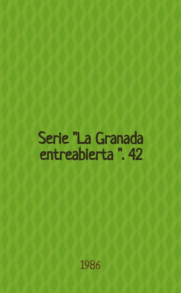 Serie "La Granada entreabierta ". 42 : Federico García Lorca bajo el cielo de Nueva Granda