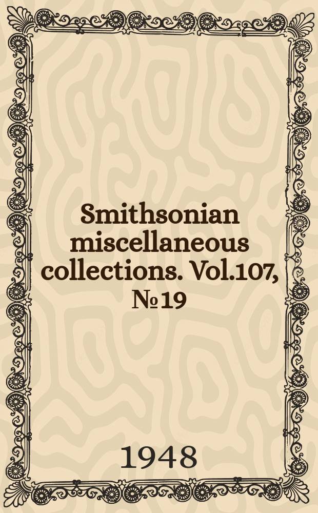 Smithsonian miscellaneous collections. Vol.107, №19 : Energy spectra of some of the briobter stars