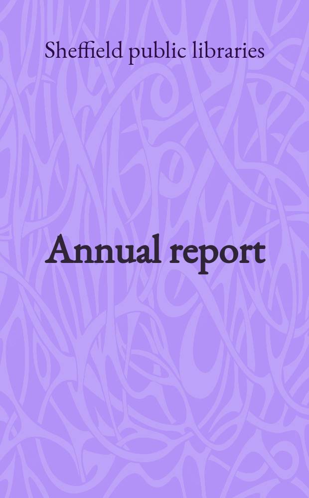 ... Annual report