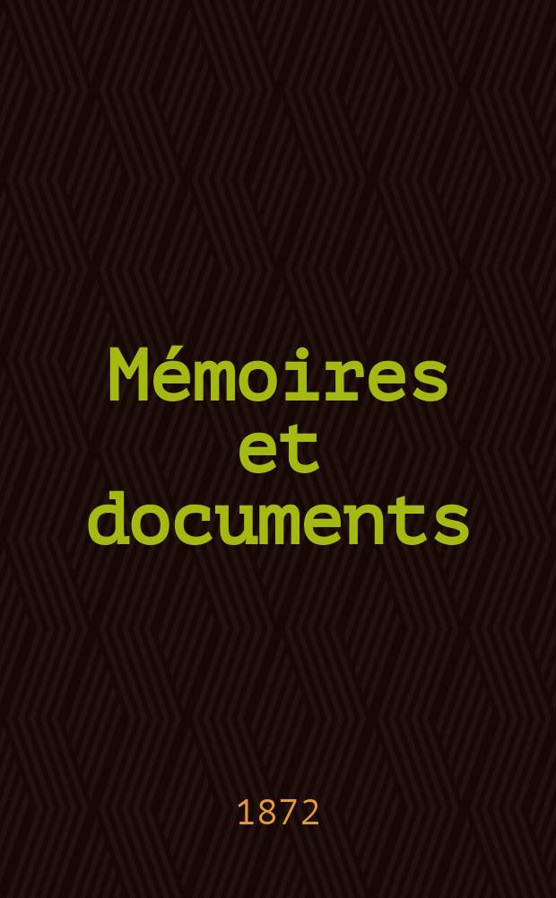 Mémoires et documents : Publ. par la Société d'histoire de la suisse romande. T.27 : Chartes communales du Pays de Vaud des l'an 1214 à l'an 1527