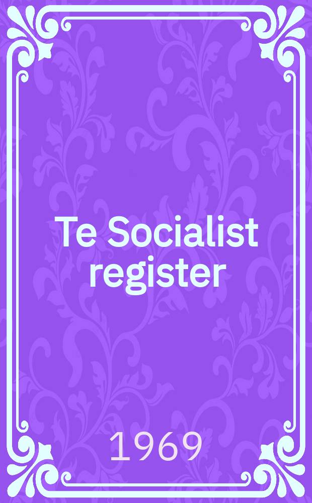 Te Socialist register