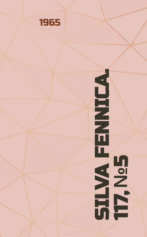 Silva fennica. 117, №5 : On Eating of pine -buds by the squirrel
