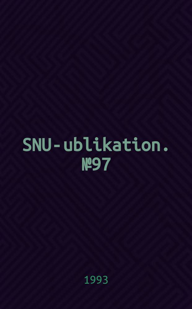 SNU -publikation. №97 : Danmark og Rusland i 500 år