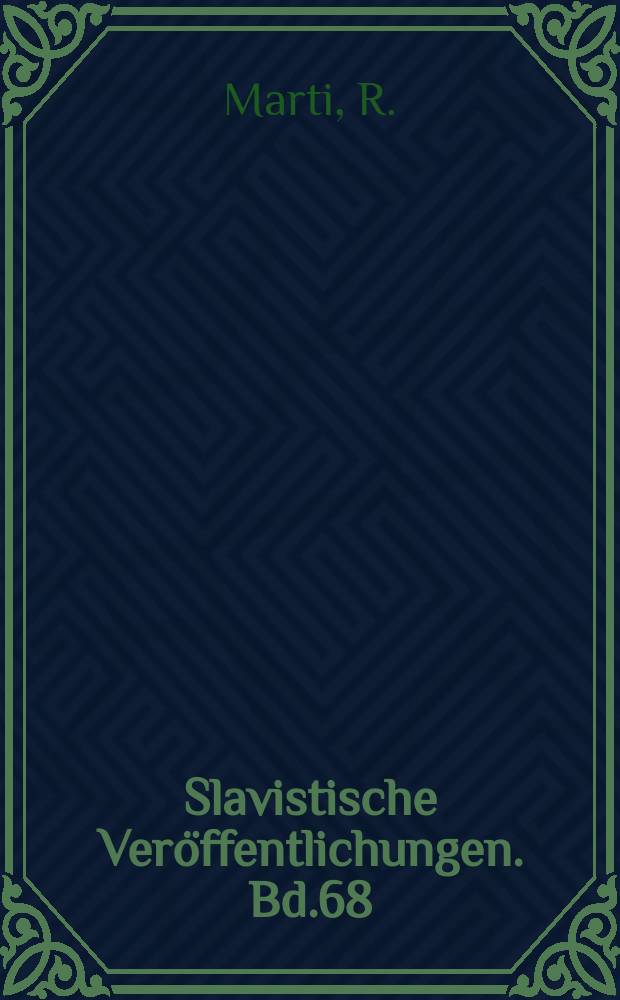 Slavistische Veröffentlichungen. Bd.68 : Handschrift , Text, Textgruppe, Literatur