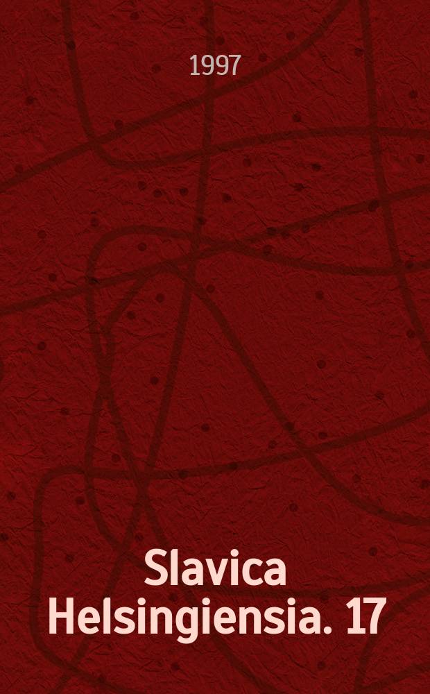Slavica Helsingiensia. 17 : Мандельштам и сталинская эпоха
