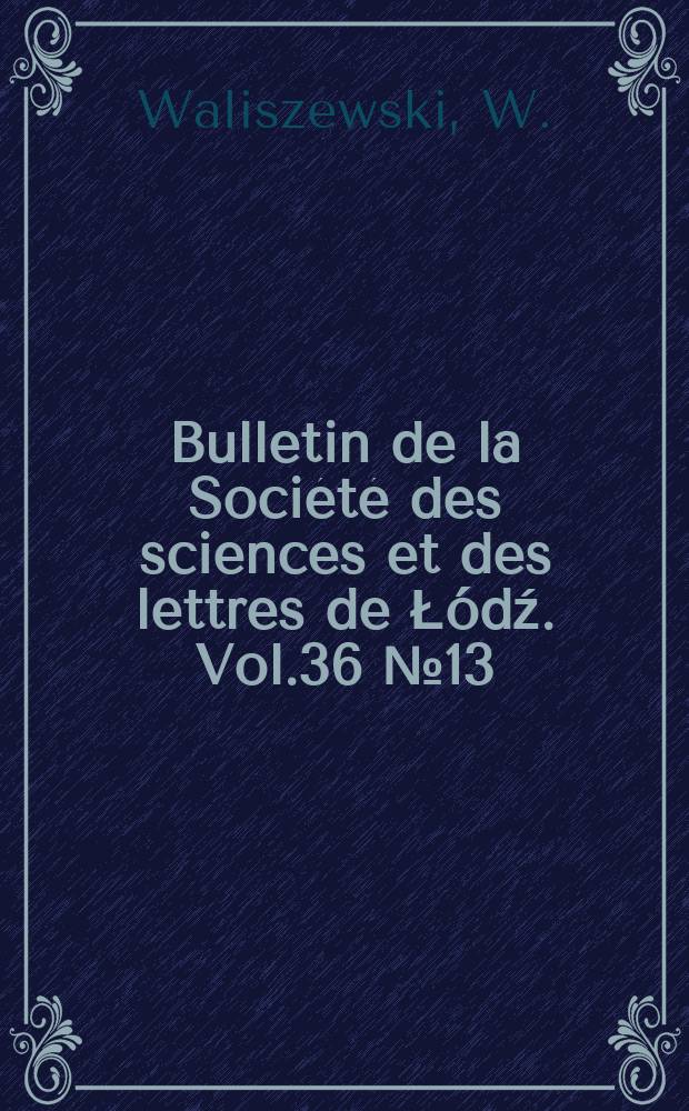 Bulletin de la Société des sciences et des lettres de Łódź. Vol.36 №13 : On mappings with countable borders of preimages ...