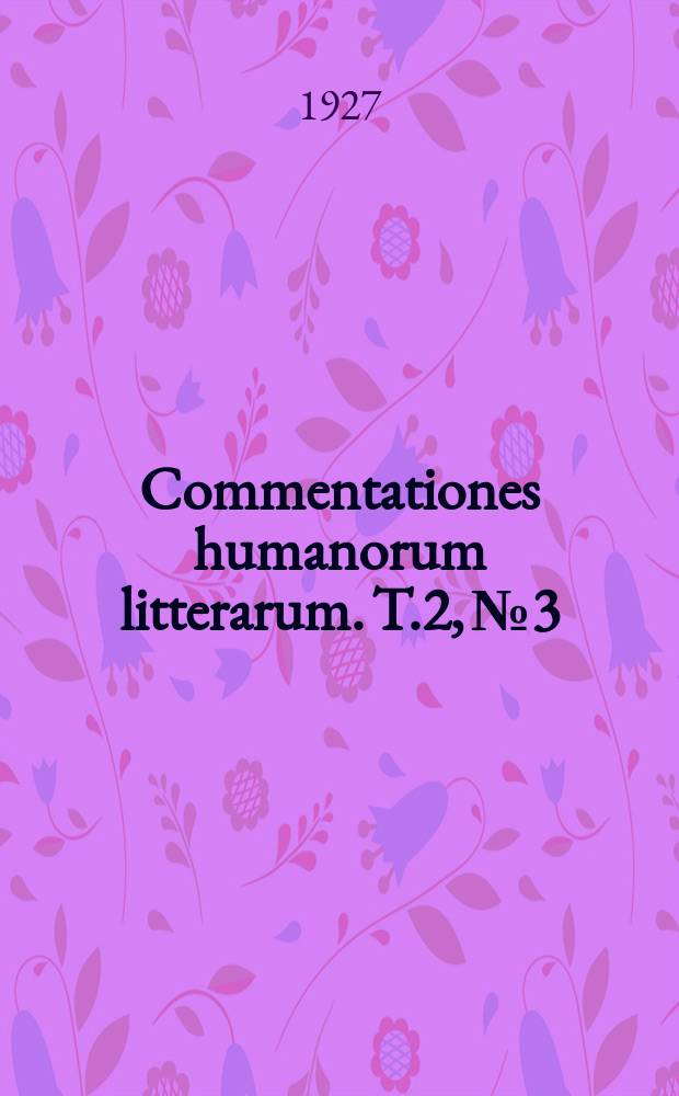 Commentationes humanorum litterarum. T.2, №3 : Zur Sprache der griechischen Papyrusbriefe
