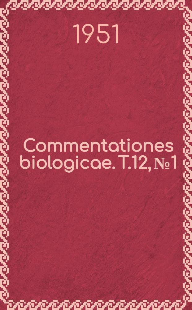 Commentationes biologicae. T.12, №1 : Phylogeny of the Homoptera Auchenorbynca