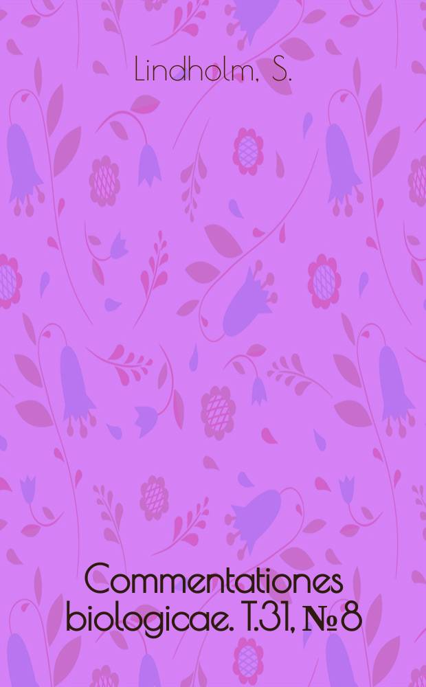 Commentationes biologicae. T.31, №8 : Gastrointestinal mast cells in guinea-pig, mouse and rabbit