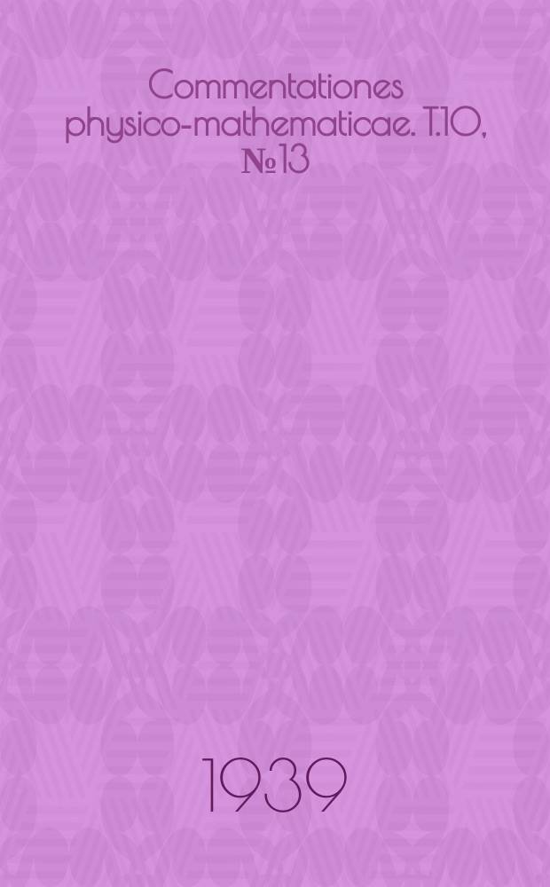 Commentationes physico-mathematicae. T.10, №13 : Bestrahlung verschieden orientierter Flächen in Finnland durch Sonne und Himmel