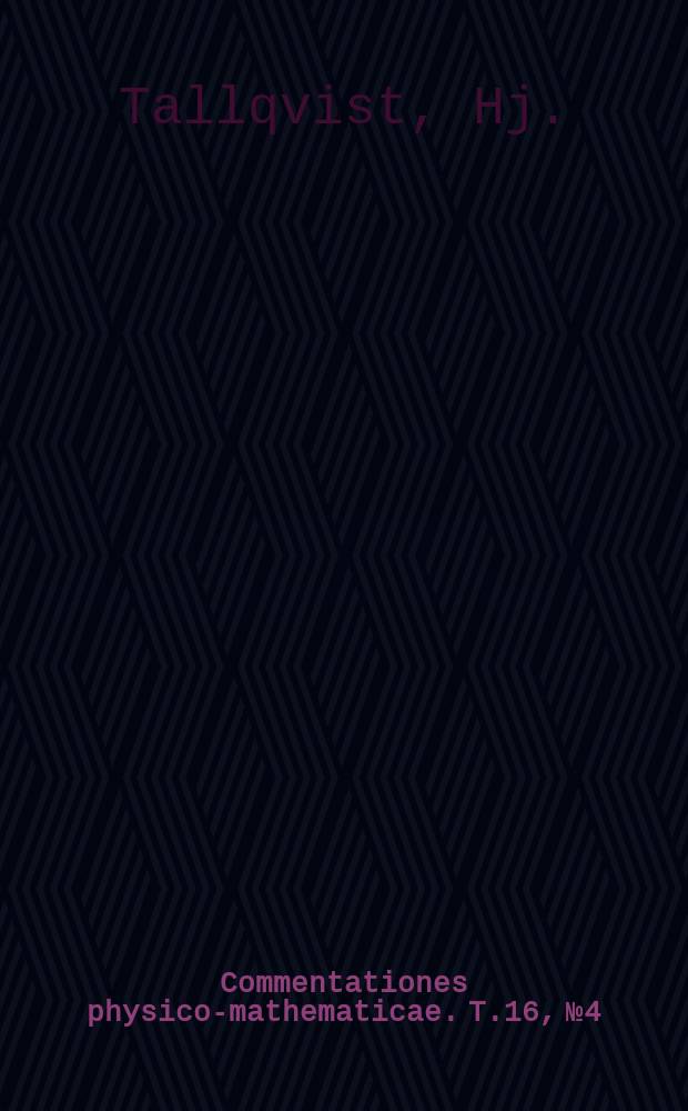 Commentationes physico-mathematicae. T.16, №4 : Ein neues Multiplications- und Divisions- Verfahren