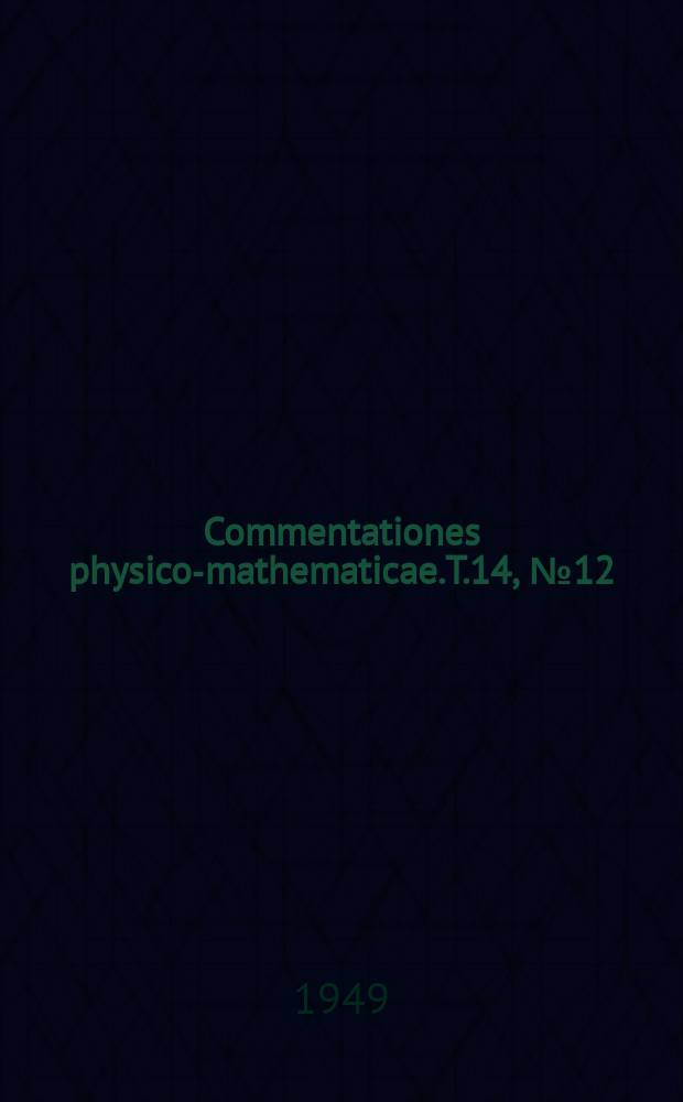 Commentationes physico-mathematicae. T.14, №12 : On the stability of systems containing a Cl-ion and light positive particle