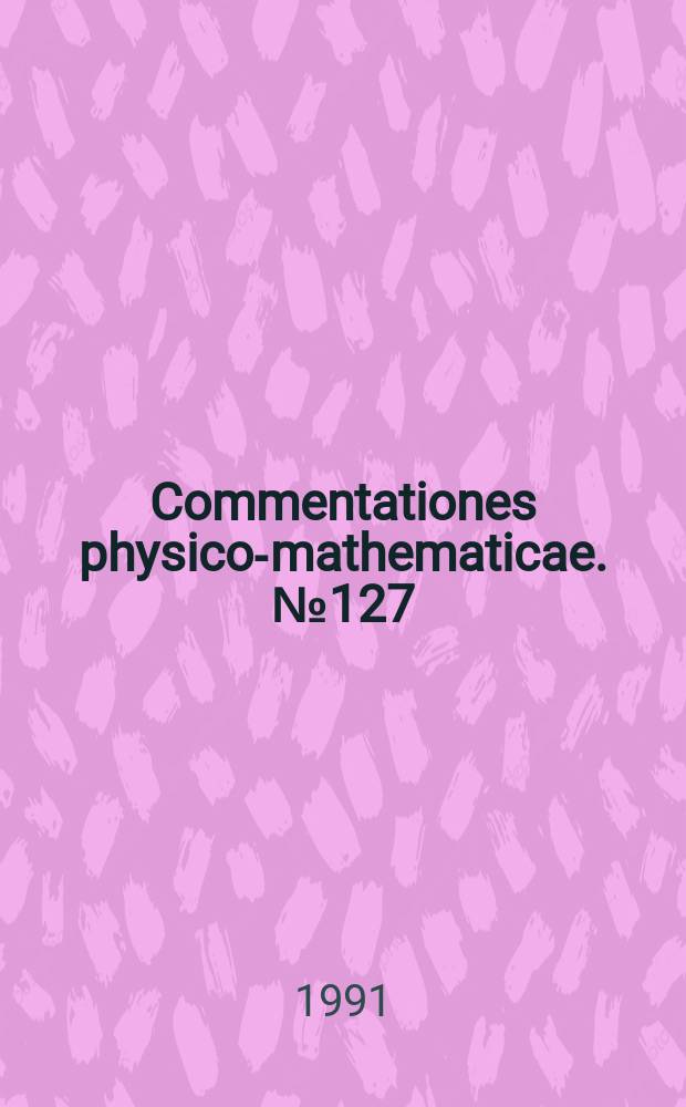 Commentationes physico-mathematicae. №127 : Binary droplet evaporation and condensation ...