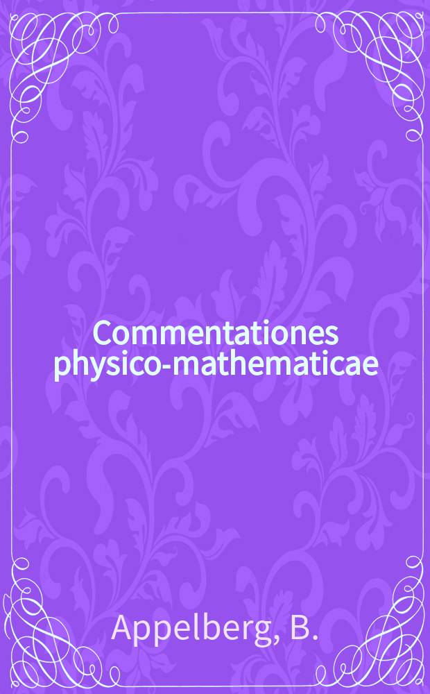 Commentationes physico-mathematicae : Sleep in non-affective psychoses
