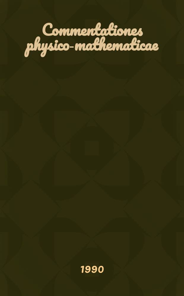 Commentationes physico-mathematicae : Surface structure of human ...