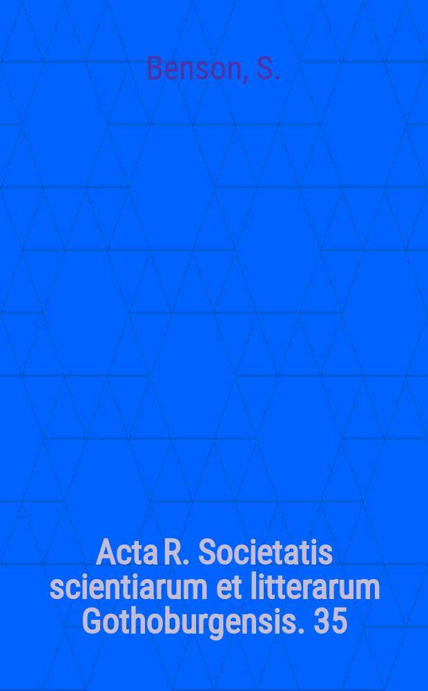 Acta R. Societatis scientiarum et litterarum Gothoburgensis. 35 : Dankst lagspråk 1561