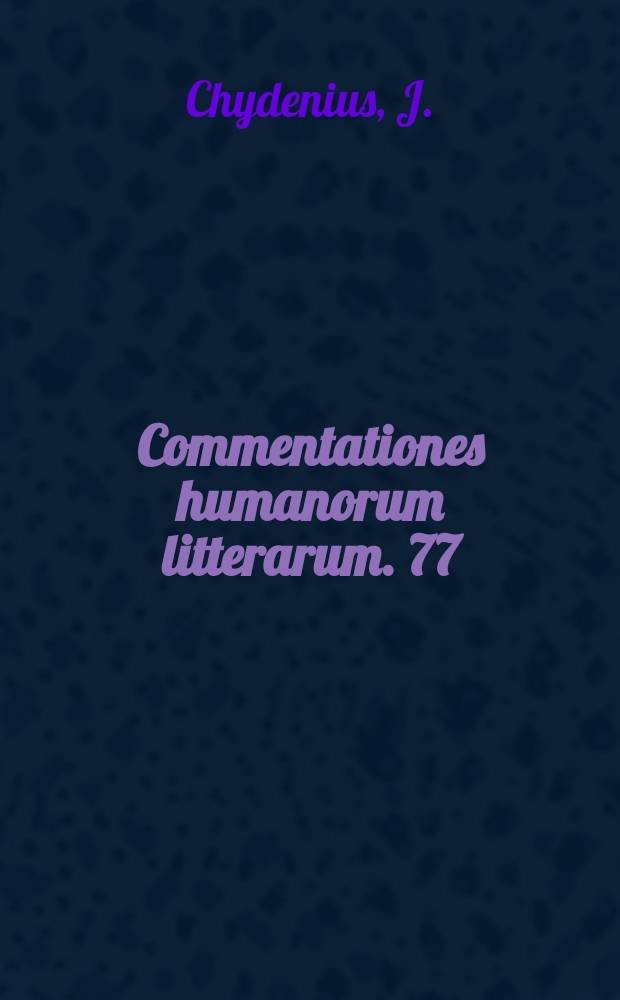 Commentationes humanorum litterarum. 77 : Humanism in medieval concepts of man