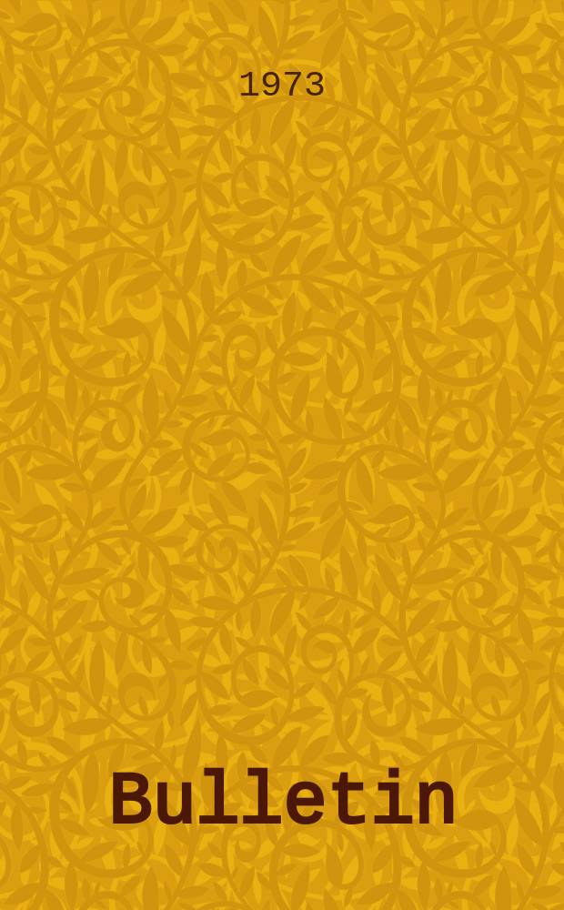 Bulletin