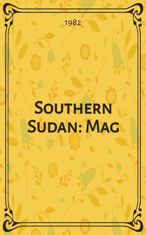 Southern Sudan : Mag