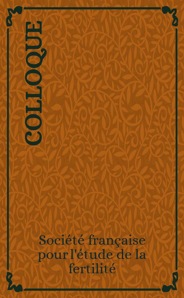 Colloque