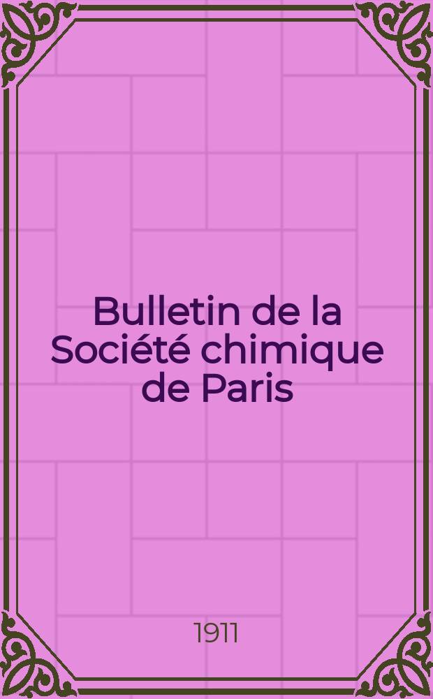Bulletin de la Soci&eacute;t&eacute; chimique de Paris : Comprenant le Compte rendu des travaux de la Soci&eacute;t&eacute; et l'analyse des m&eacute;moires de chimie pure et appliqu&eacute;e. T.10