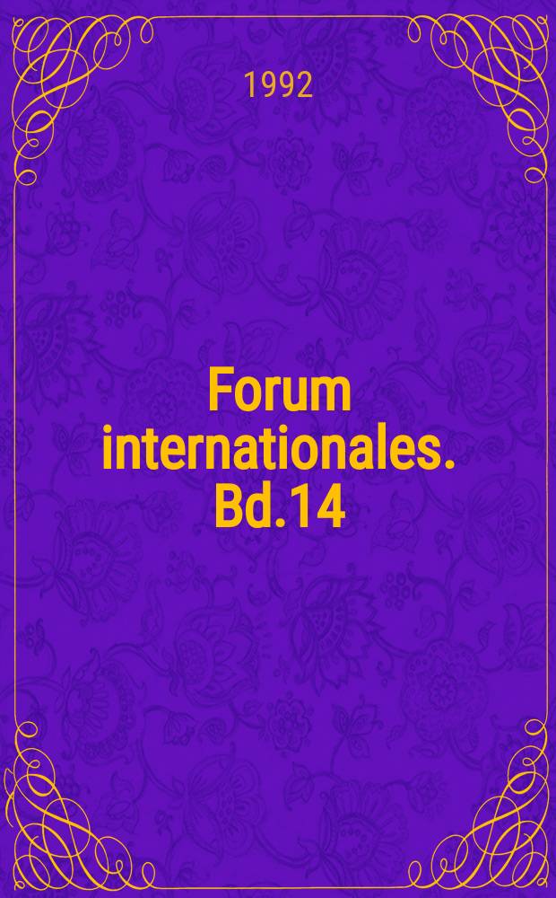 Forum internationales. Bd.14 : Armed Forces in the USSR and the PRC