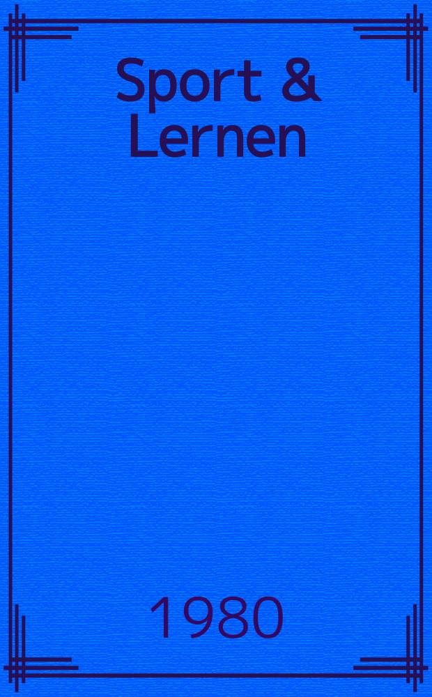 Sport & Lernen