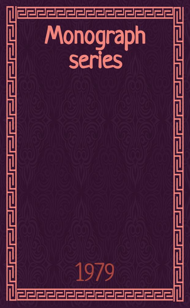 Monograph series