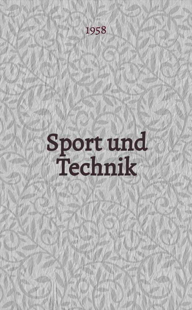 Sport und Technik