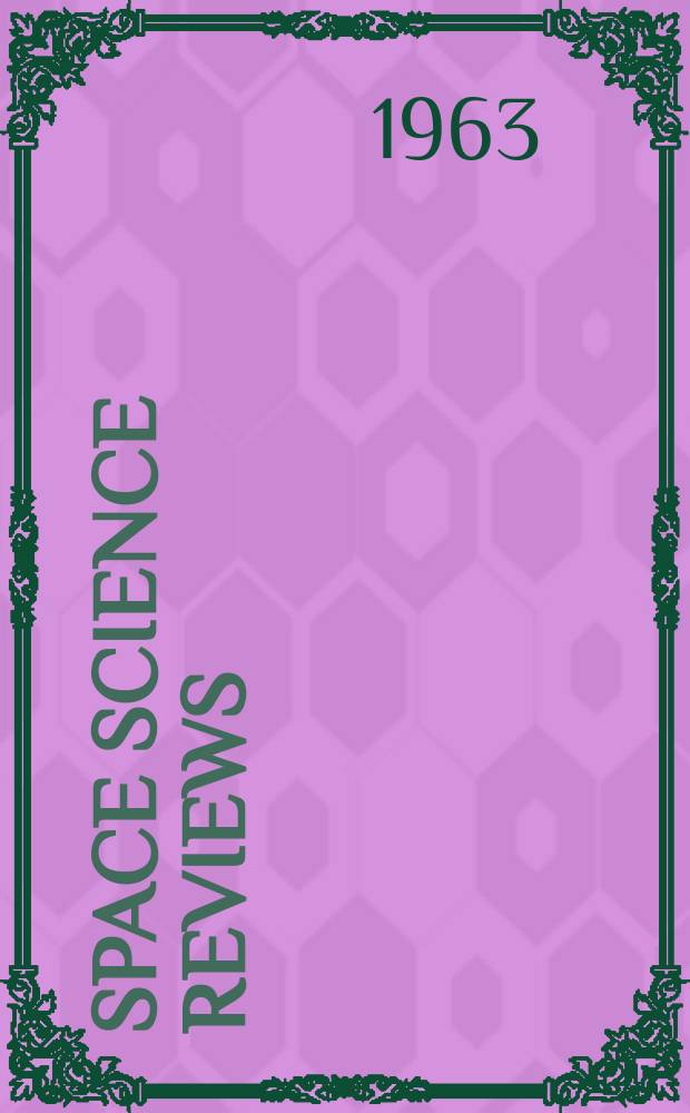 Space science reviews