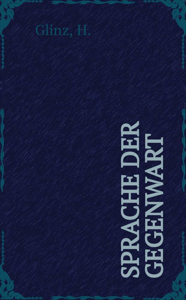 Sprache der Gegenwart : Schriften des Inst. für deutsche Sprache in Mannheim. Bd.68 : Sprache - Schrift - Rechtschreibung