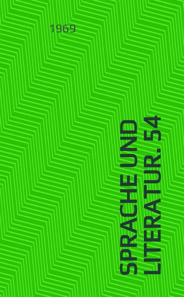 Sprache und Literatur. 54 : Traum und Wirklichkeit im Werk Heinrich von Kleists