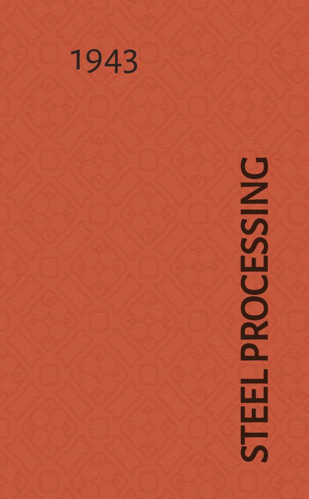 Steel processing