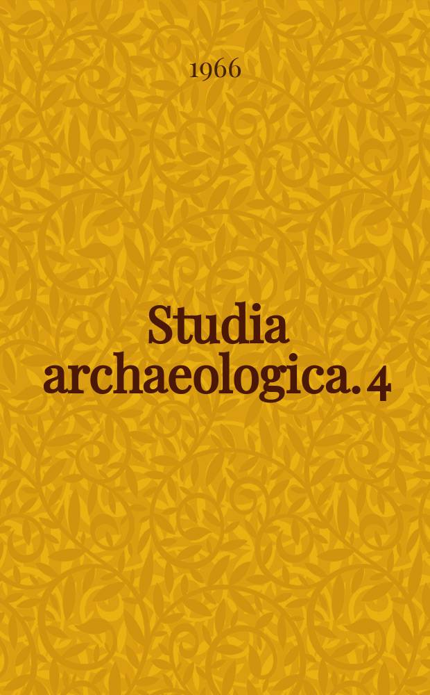 Studia archaeologica. 4 : Mittelalterliche Funde aus einem Brunnen von Buda