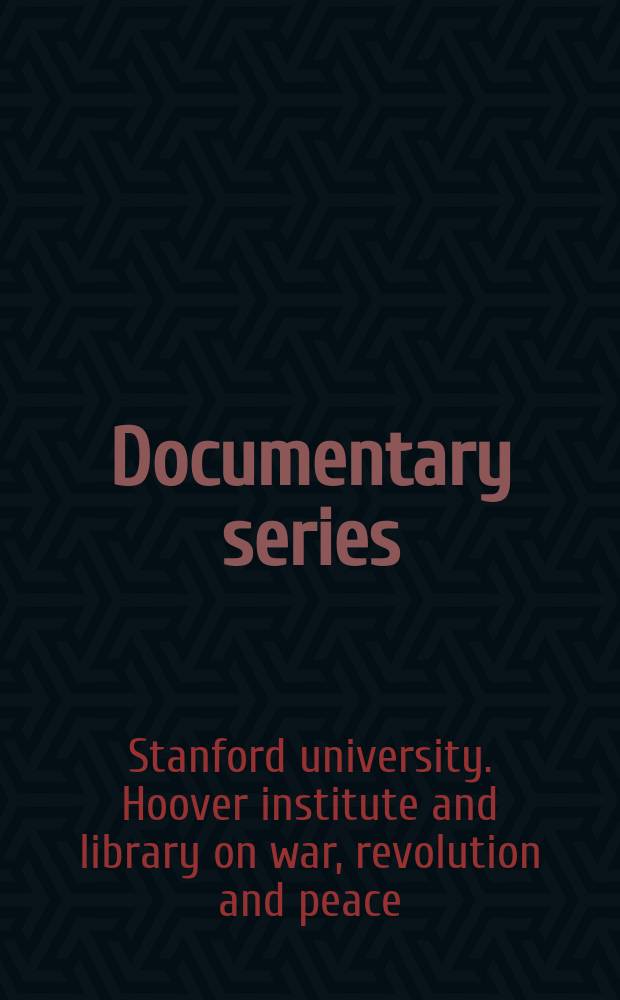 Documentary series