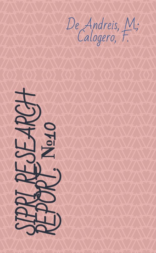 SIPRI research report. №10 : The soviet nuclear ...