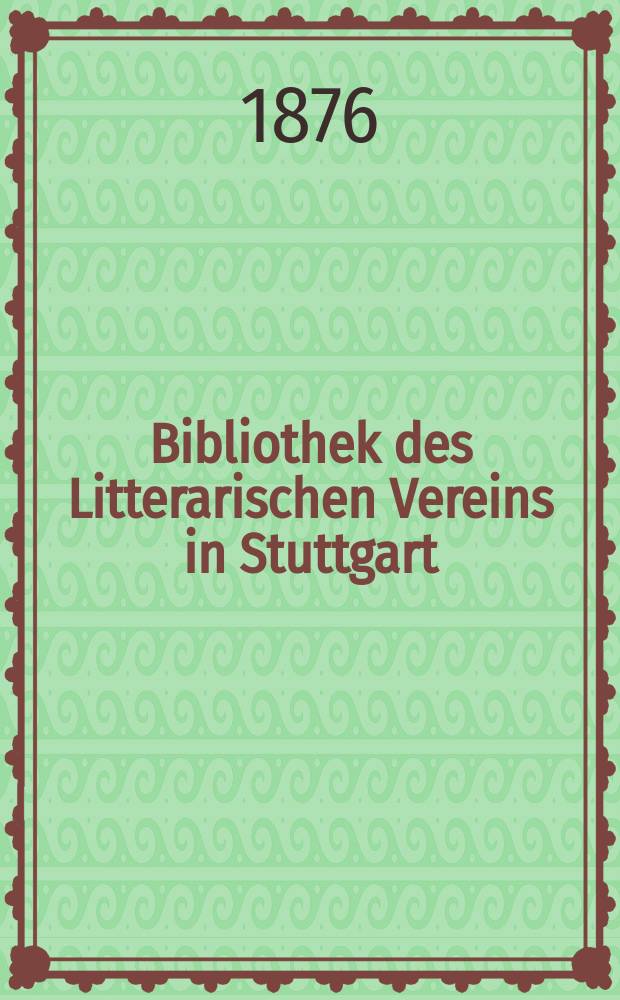 Bibliothek des Litterarischen Vereins in Stuttgart : Des Dodes Danz