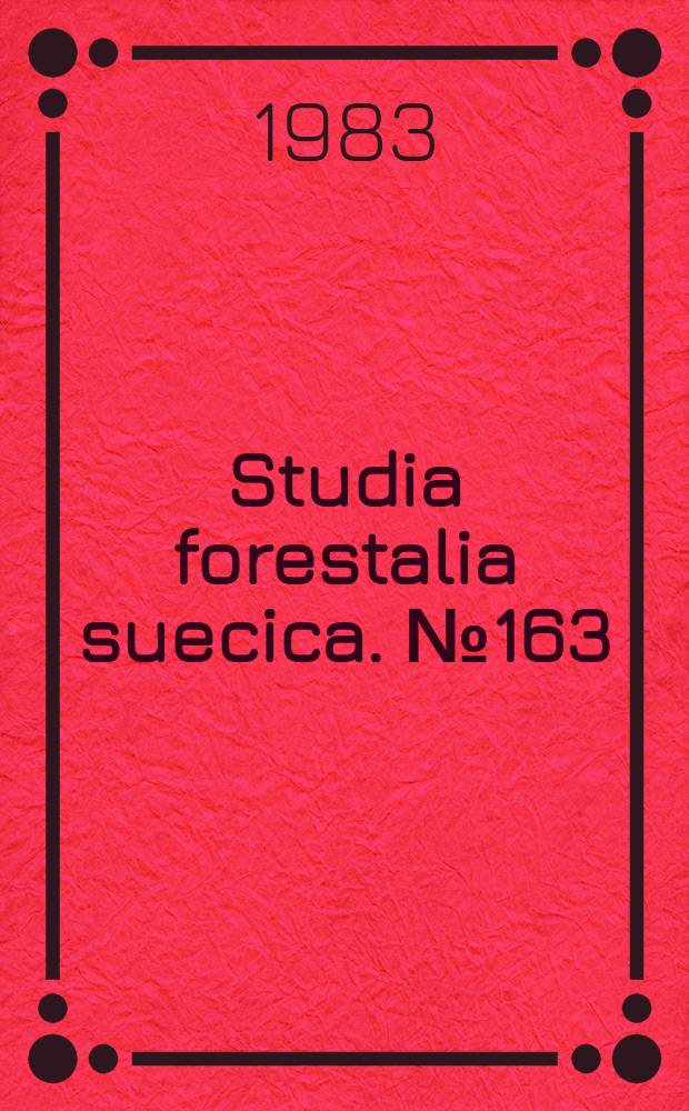 Studia forestalia suecica. №163 : Life cycles and shoot - feeding ...