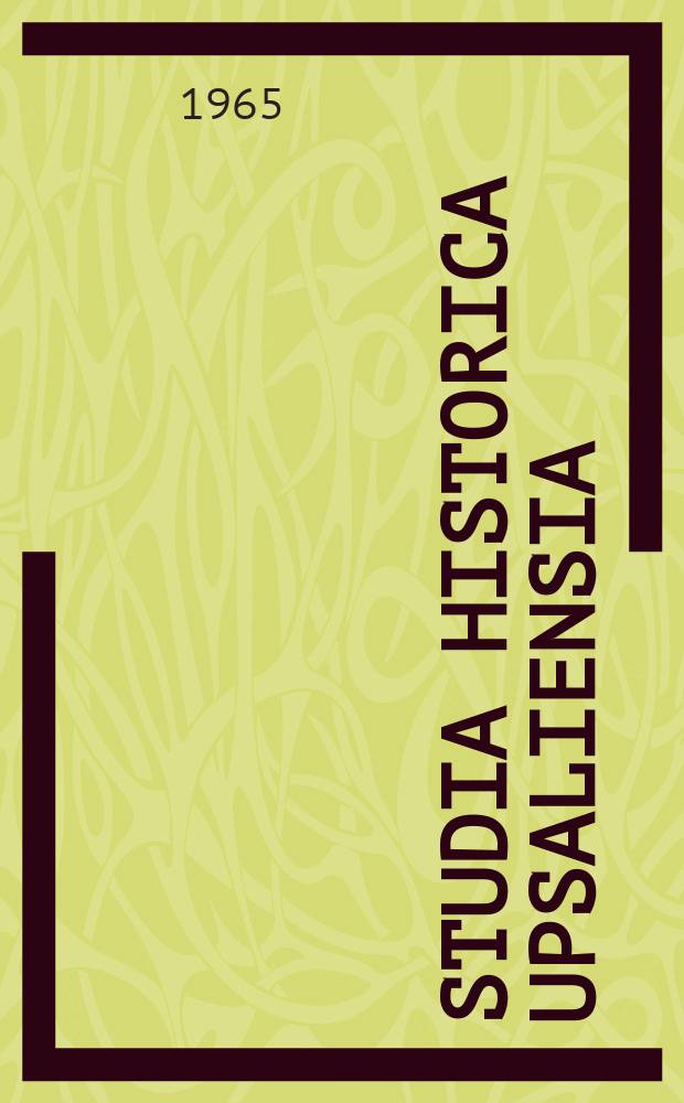 Studia historica Upsaliensia : Utg. av Historiska inst. vid Uppsala univ. 18 : Svensk opinion och diplomati under rysk-japanska kriget 1904-1905