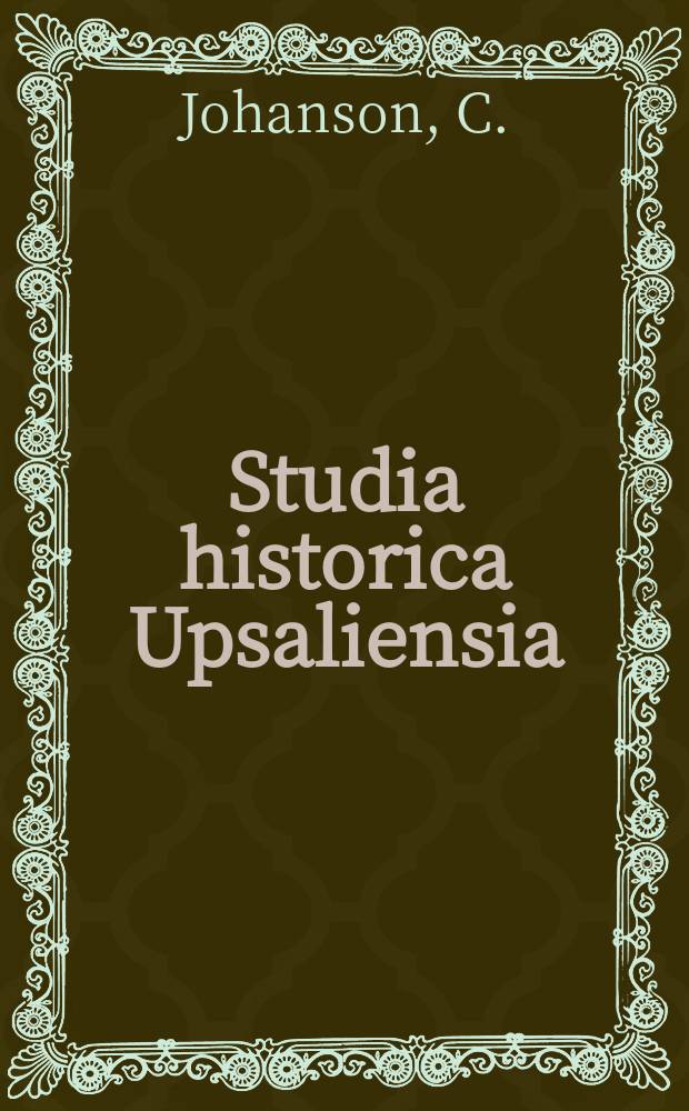 Studia historica Upsaliensia : Utg. av Historiska inst. vid Uppsala univ. 32 : Lantarbetarna i Uppland 1918-1930