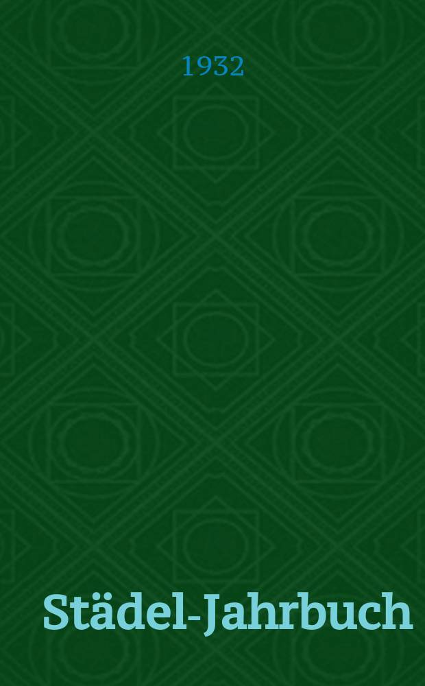 Städel-Jahrbuch