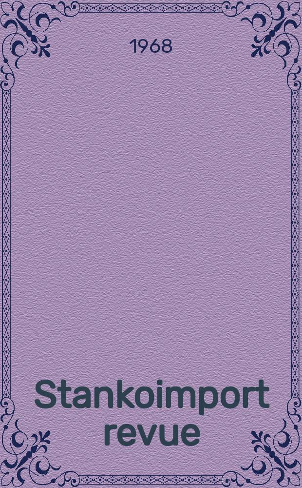 Stankoimport revue