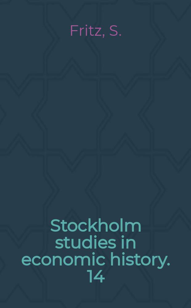 Stockholm studies in economic history. 14 : Affärsbankernas aktieförvärvsrätt under 1900-talets ...