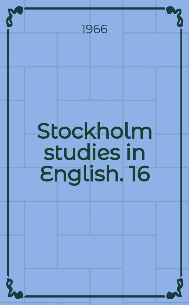 Stockholm studies in English. 16 : Unorthodox spelling in American trademarks
