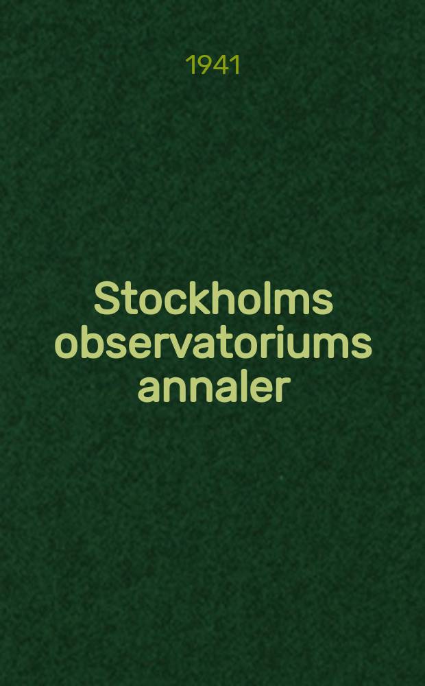 Stockholms observatoriums annaler : (Astronomiska iakttagelser och undersökningar å Stockholms observatorium). Bd.13, №8 : On the distribution of light-intensity and colour in the spiral nebula NGC 7331